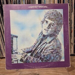 Elton John "Empty Sky" Vinyl Album - rare UK debut